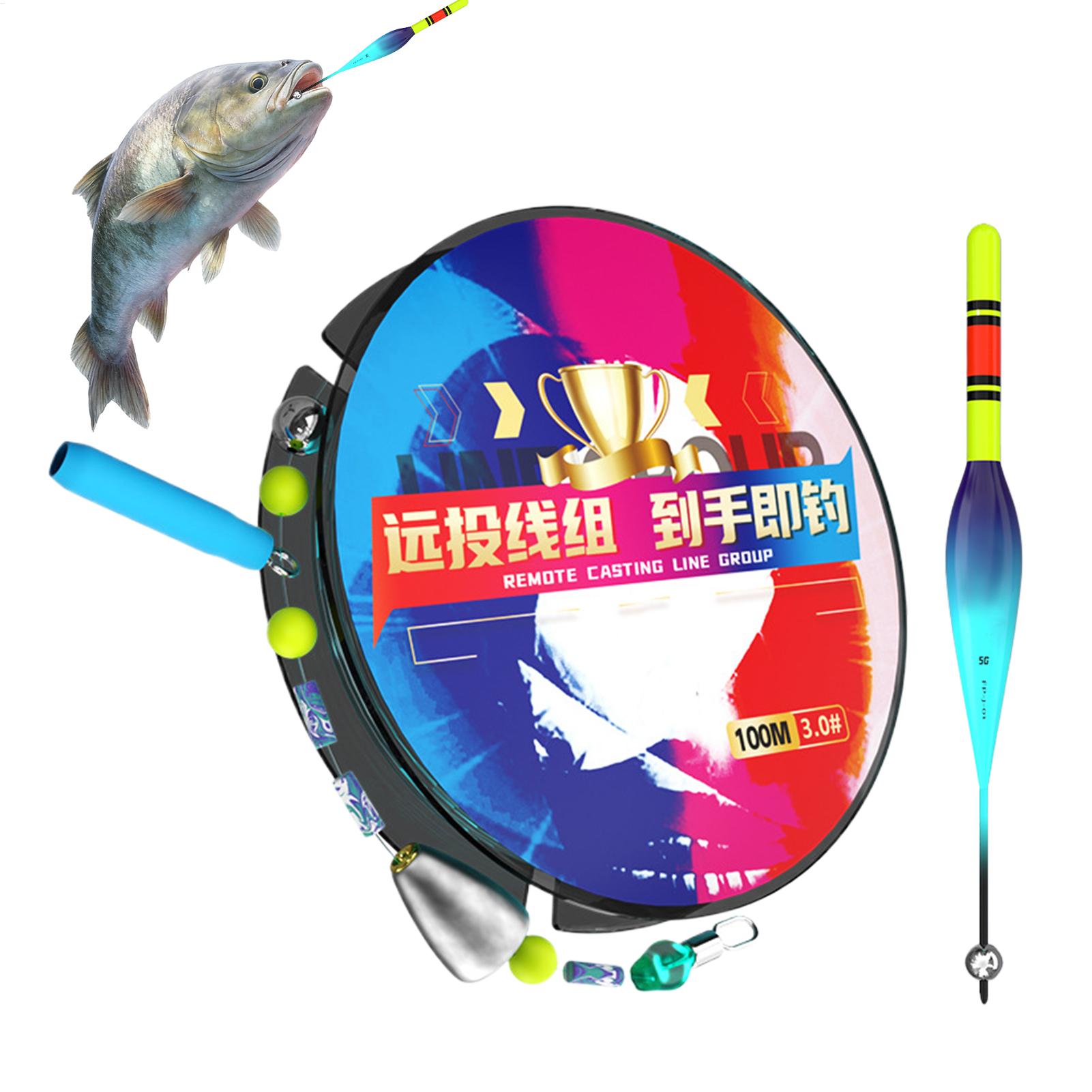 Freshwater Line - Perlengkapan Pancing Otomatis 100M Sensitivitas Tinggi,