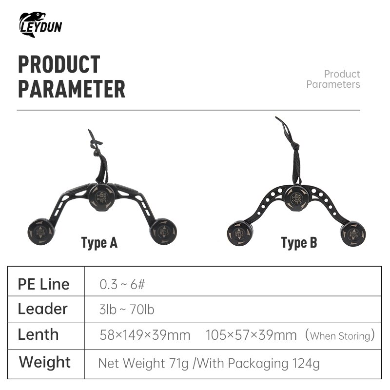 LEYDUN alat pancing GT FG PR K - Leader Line ulasan dan harga