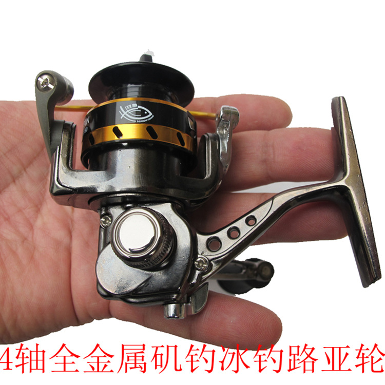 Reel Pancing Mini Serba Logam  - Ice Fishing Line ulasan dan harga