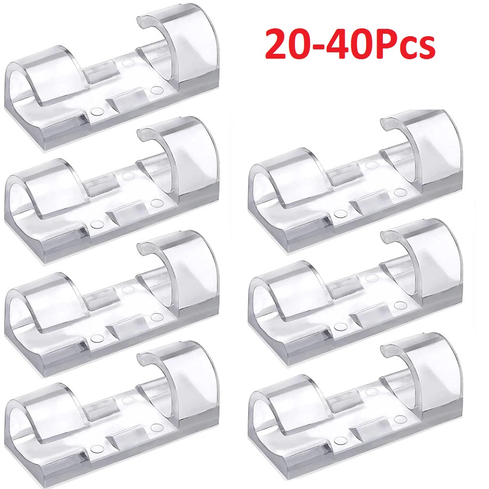 40 buah klip Organizer kabel m - Tippet Line ulasan dan harga