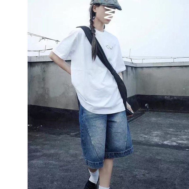 Celana Pendek Denim Wanita Uku - Fly Line ulasan dan harga