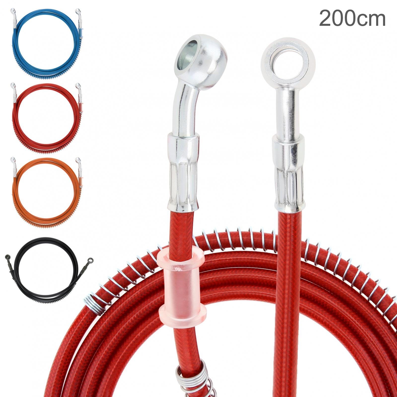 Kabel rem kepang sepeda motor, - Braided Line ulasan dan harga